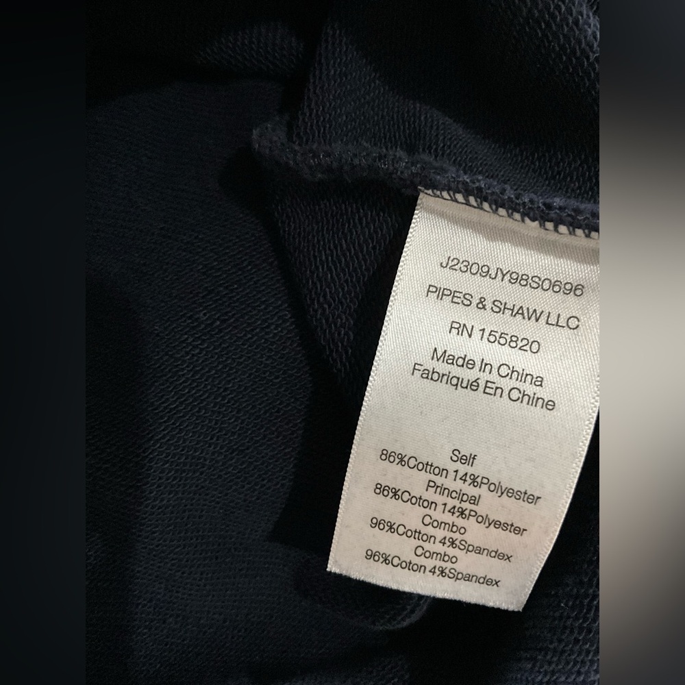 Veronica Beard Navy Sweatshirt with Emblem - Picture 13 of 14